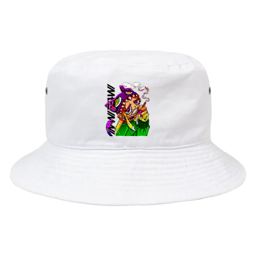 スモーカーねこ子 Bucket Hat