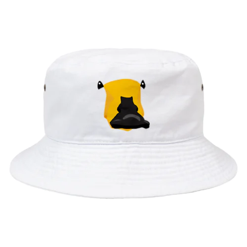 オオハクチョウの顔 Bucket Hat