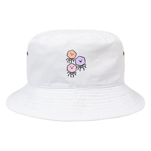 ポドちゃんズ Bucket Hat