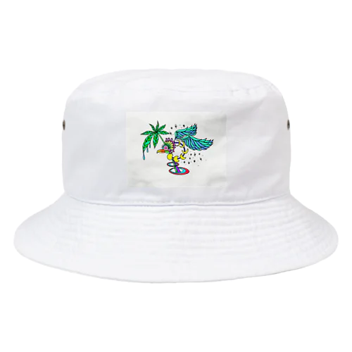 Stargazer Chill bird Bucket Hat