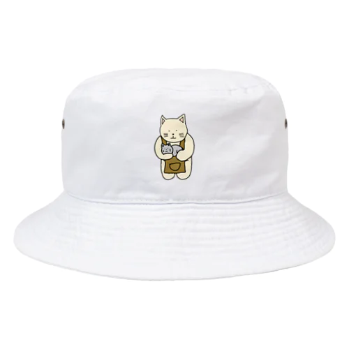 猫カフェねこ Bucket Hat