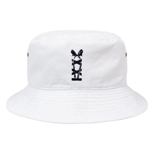 編み上げリボン Bucket Hat