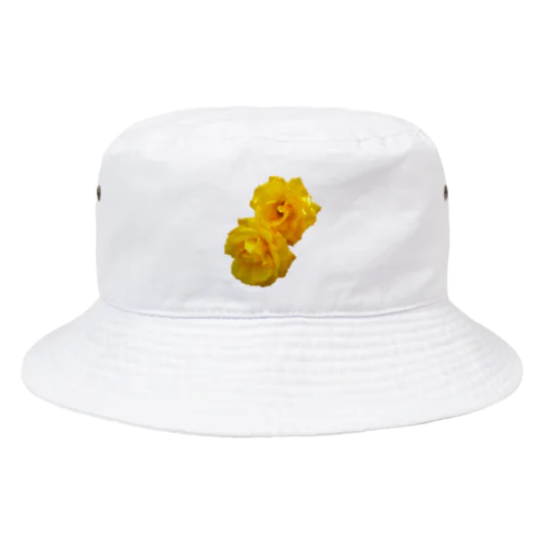 黄色い薔薇の花 Bucket Hat