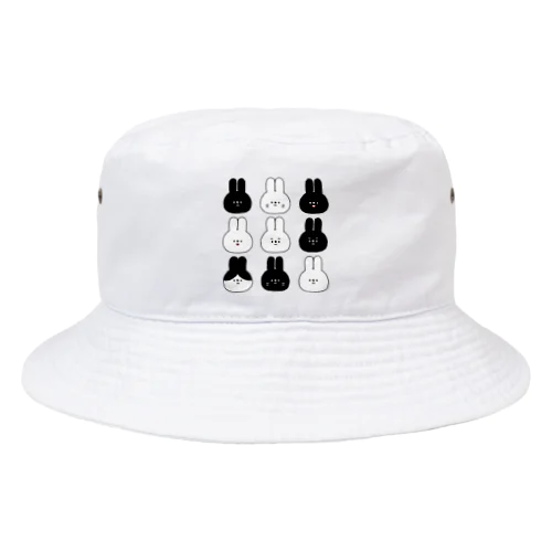 量産うさぎ オセロ Bucket Hat