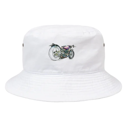 レトロバイク Bucket Hat