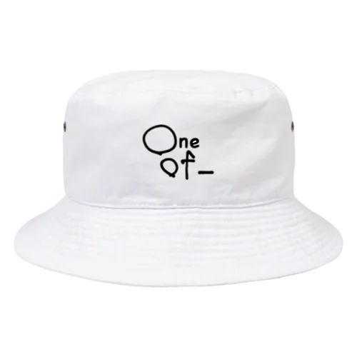 one of_ロゴ Bucket Hat