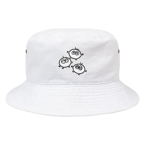 ゴマ3兄弟 Bucket Hat