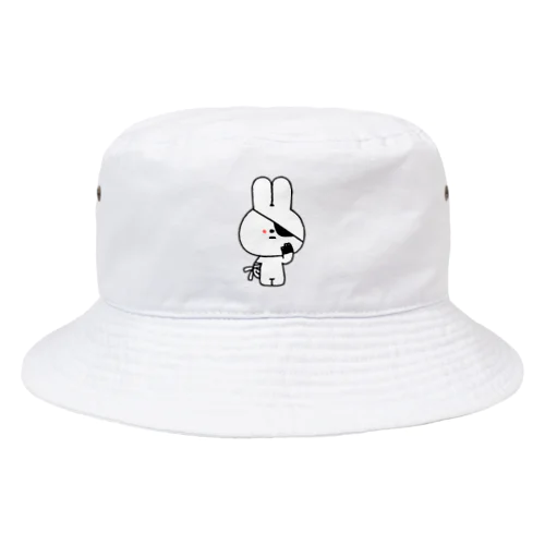 量産うさぎ 中二病 Bucket Hat