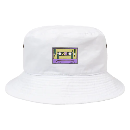 カセットと鉛筆　一個 Bucket Hat