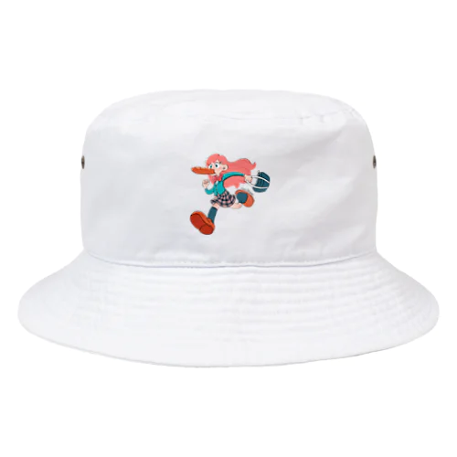 いっけな~い!遅刻遅刻! Bucket Hat