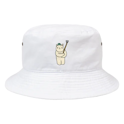 点検ねこ Bucket Hat