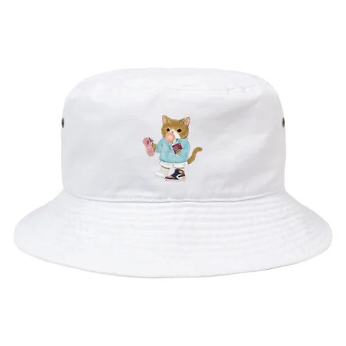 BALLOON CAT　スニーカーを履いた猫のブランド Bucket Hat