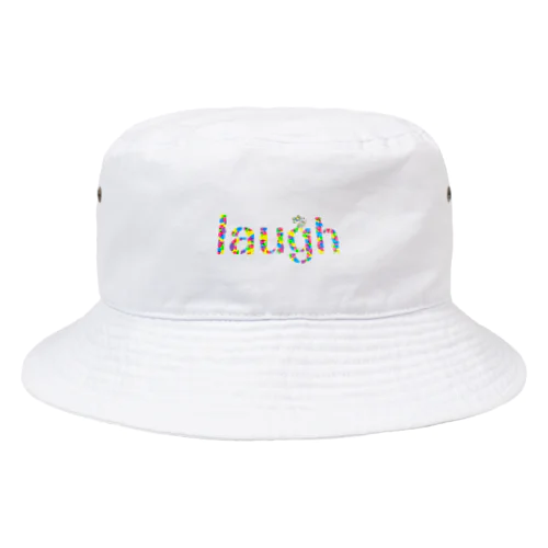 laugh！黒柴 Bucket Hat