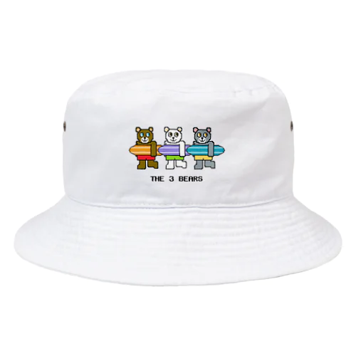 THE 3 BEARS(サーフィン) Bucket Hat