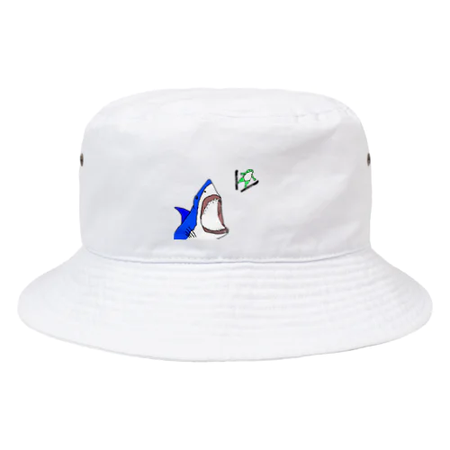 サメとカエル Bucket Hat