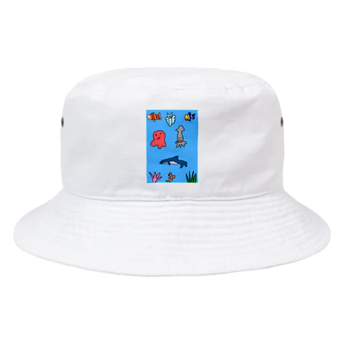 海産物フェア Bucket Hat