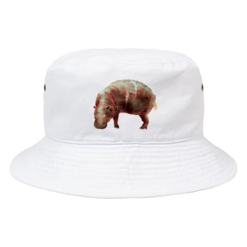 算木崩し × コビトカバ Bucket Hat