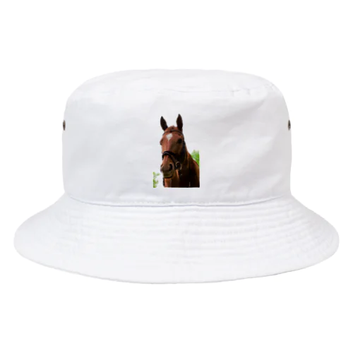 牧場 乗馬 馬術の馬 Bucket Hat
