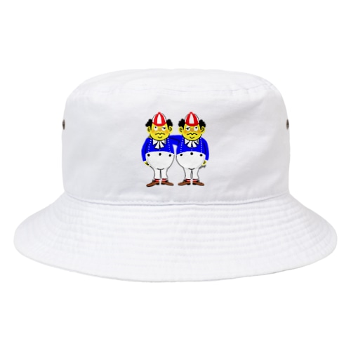 双子のおじさん Bucket Hat