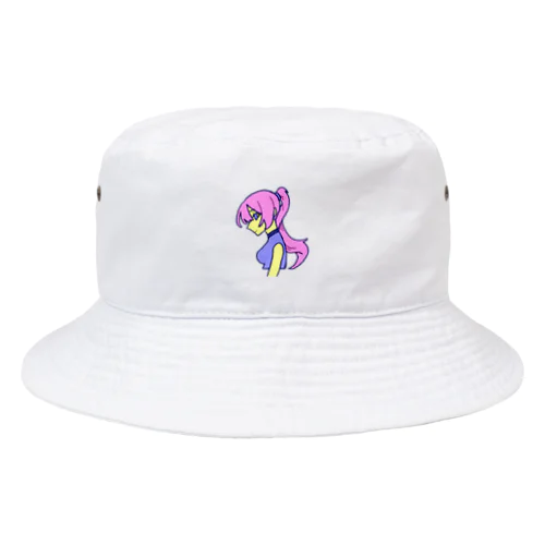 ３color Girls Pink Bucket Hat