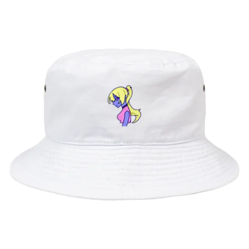 ３color girls Yellow Bucket Hat