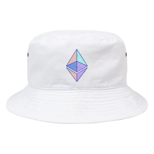 eth glyph colored Bucket Hat