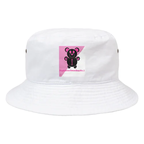 Pop & Bitter Sweet Bear No.1 Bucket Hat