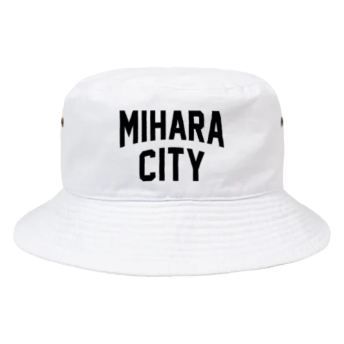 三原市 MIHARA CITY Bucket Hat