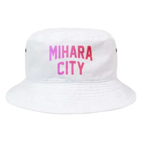三原市 MIHARA CITY Bucket Hat