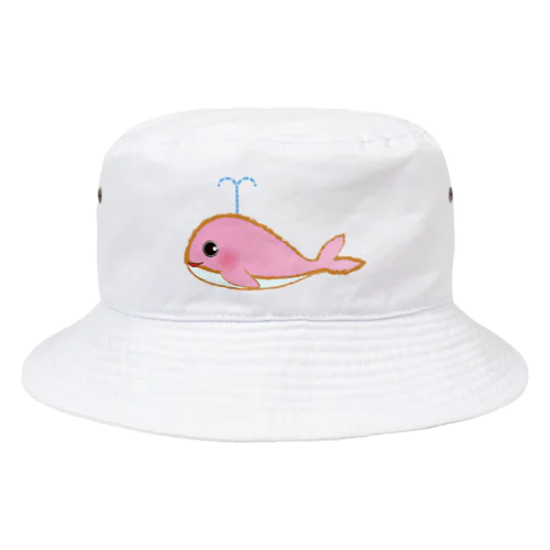 ピンククジラ Bucket Hat