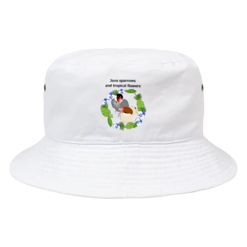 トロピカル文鳥さん（オーキッド）② Bucket Hat