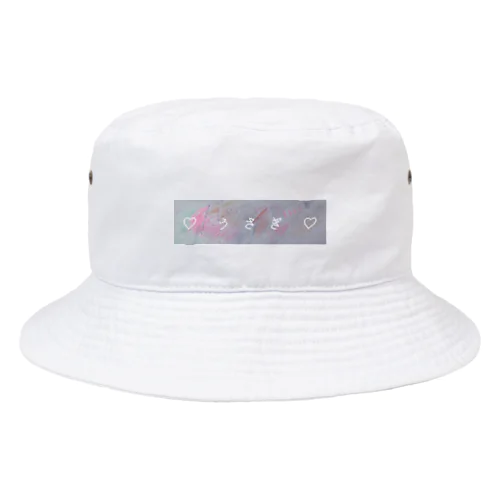 らくがきテープ風「うさぎ」 Bucket Hat