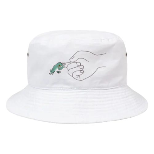 イエアメガエルの指食い Bucket Hat