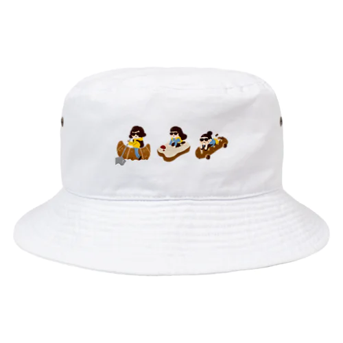 パン旅行に出かけよう Bucket Hat