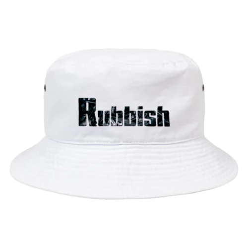 Rubbish ロゴ Bucket Hat