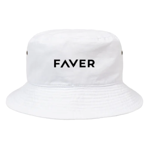 FAVER-simplelogo バケットハット