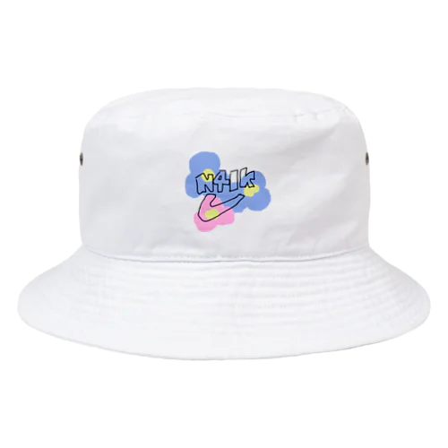 ギリアウトなシリーズ第二弾花柄N4IK Bucket Hat