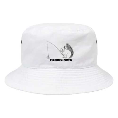 Fishing nuts リス Bucket Hat