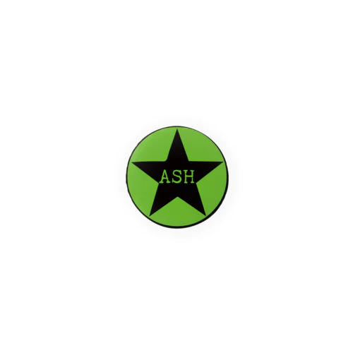 ルードボーイ缶バッジ　緑　32ｍｍ Tin Badge