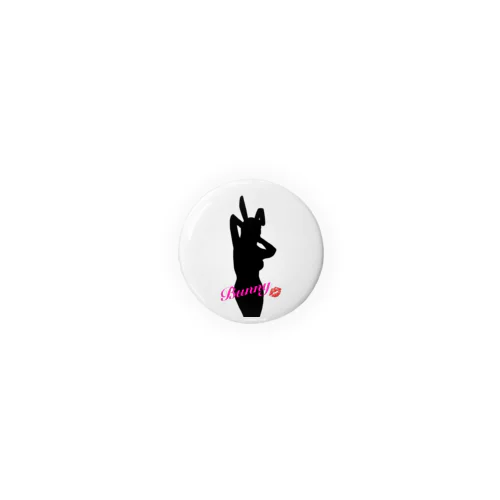 Bunny Girl Tin Badge