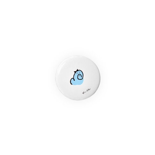 ぴーさんのカノジョ 缶バッヂ Tin Badge