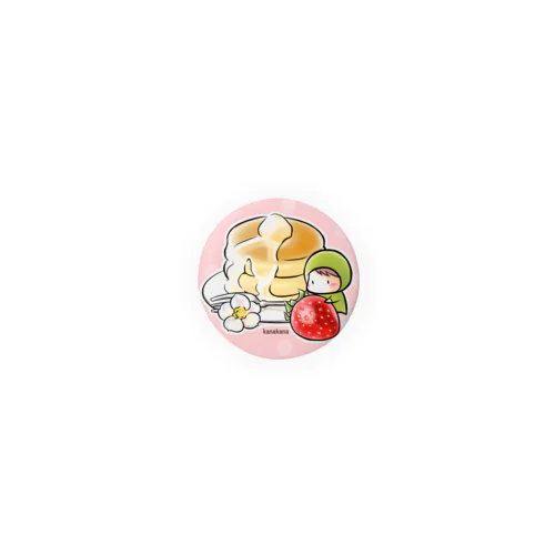 豆坊や(ホットケーキ) Tin Badge