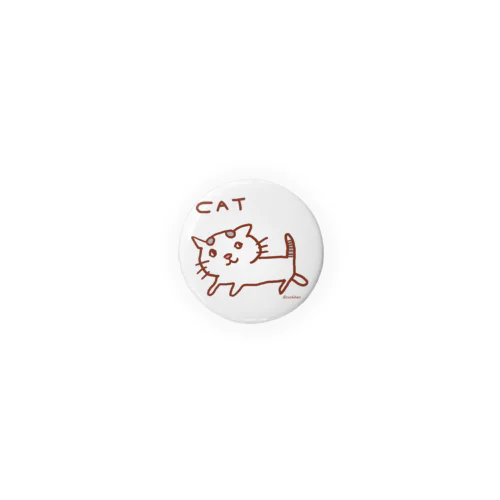 ねこだけキャット Tin Badge