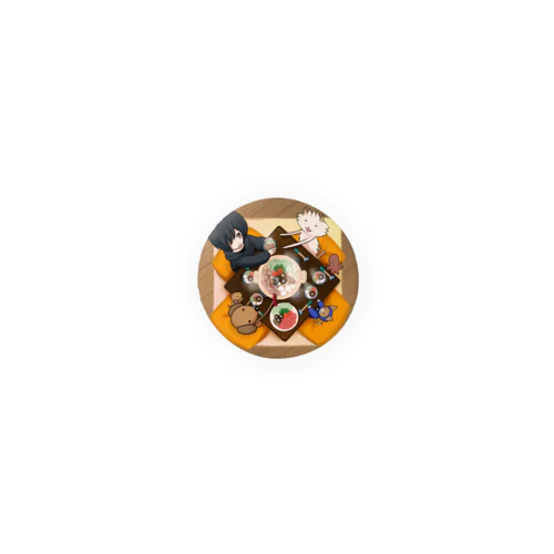 鍋パーティー Tin Badge