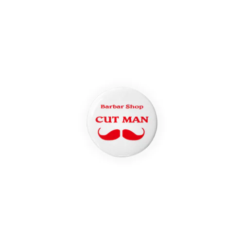 CUTMAN  LOGO Tin Badge