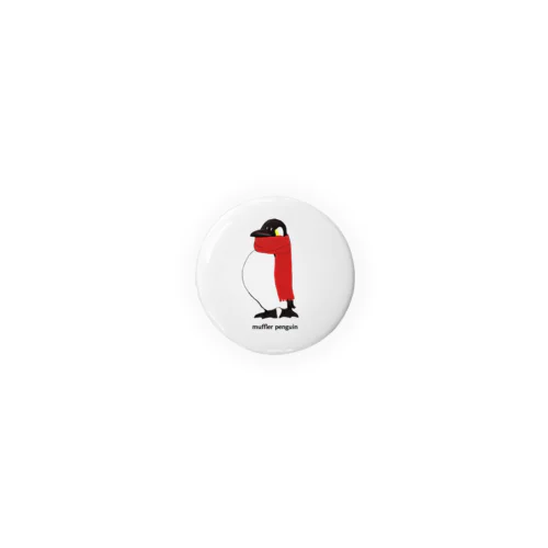 マフラーペンギン2号 Tin Badge