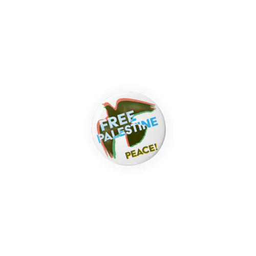 【パレスチナ連帯】PEACE Tin Badge