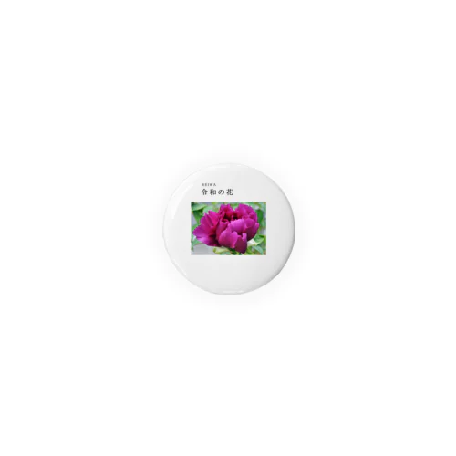 日本観光キャンペーン　令和の花(ステッカー＆缶バッジ) Tin Badge