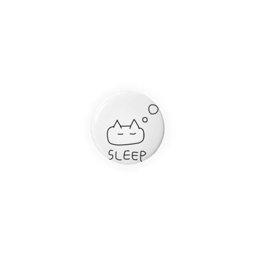 眠るNECO-1 Tin Badge