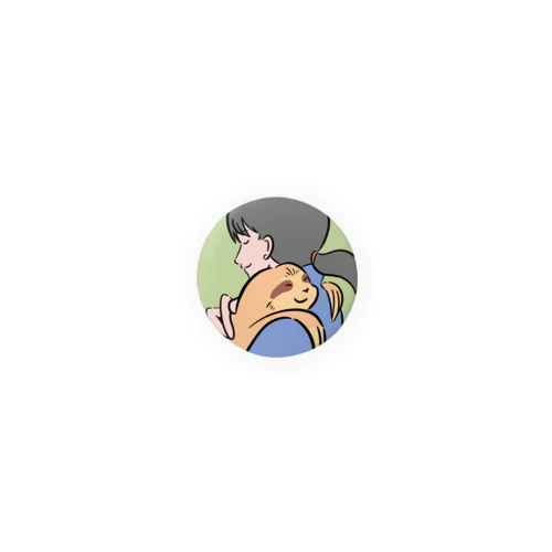 Hug me. Tin Badge